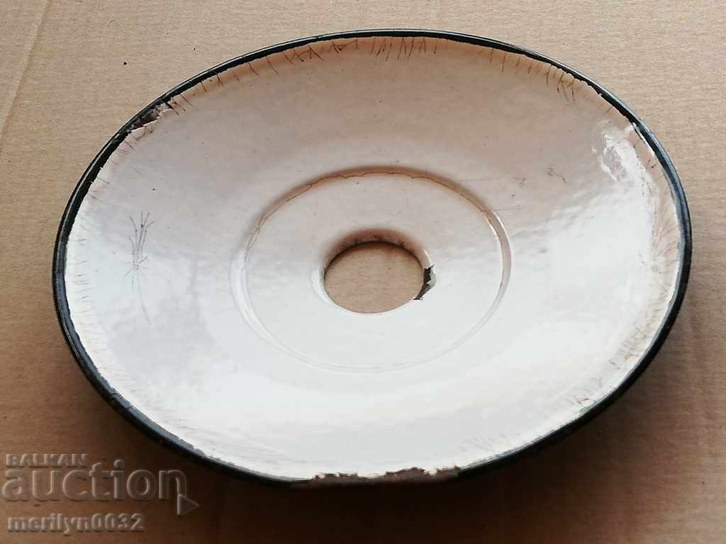 Enamelled lamp reflector, enamel vessel, lamp lamp with price 39.00 BGN | € 19.94 Enamelled lamp reflector, enamel vessel, lamp lamp with price 39.00 BGN | € 19.94