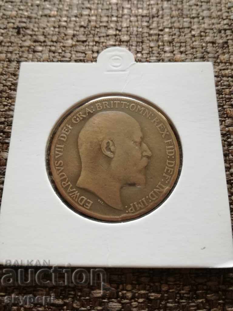 1 PENNS 1908 GREAT BRITAIN with price 12.00 BGN | € 6.14 1 PENNS 1908 GREAT BRITAIN with price 12.00 BGN | € 6.14