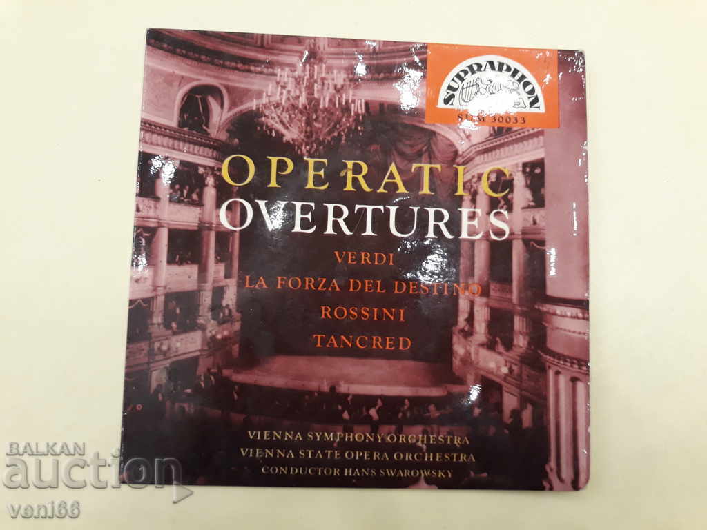 Turntable - small format Operetta overtures