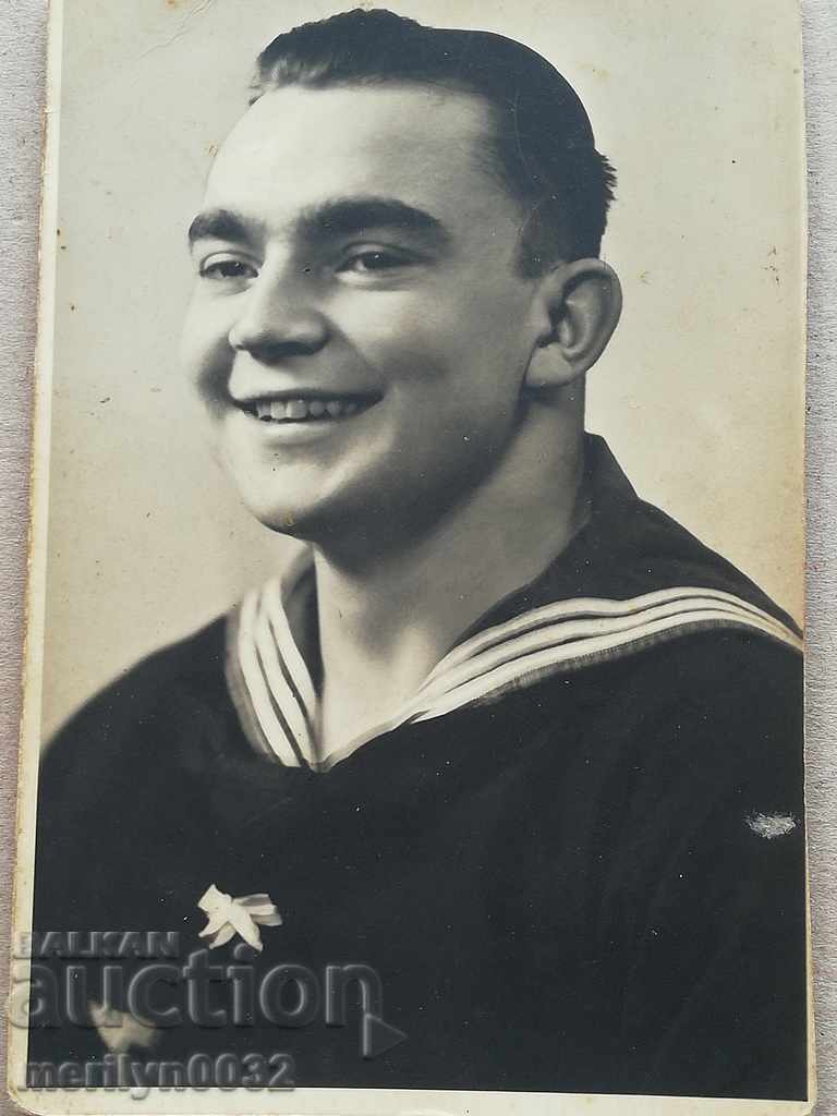 Снимка на немски войник WW2 КригсмаринаТрети райх ОРИГИНАЛ