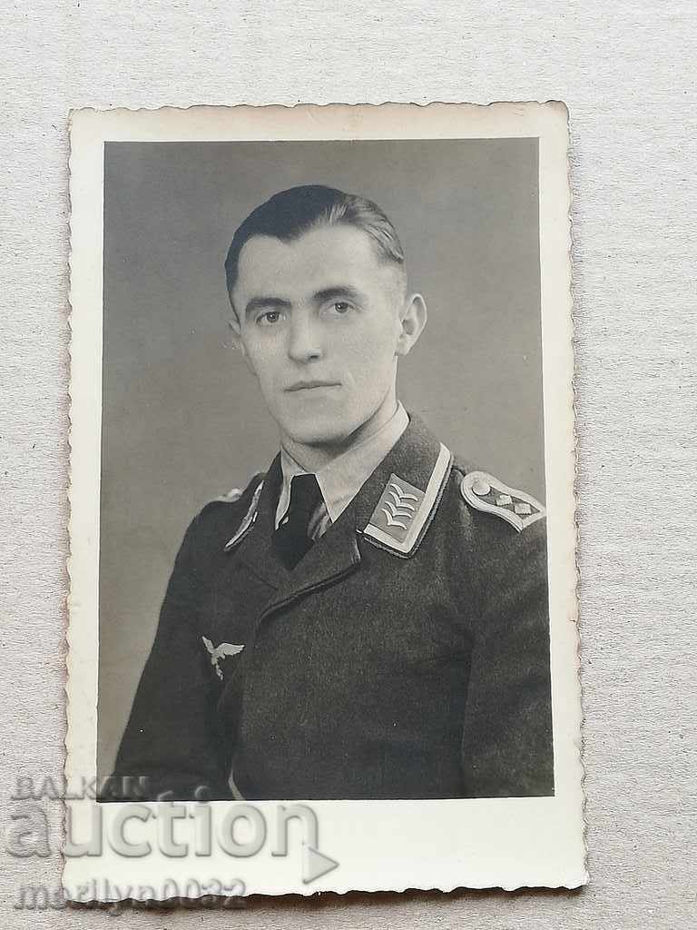 Picture of German officer WW2 Luftwaffe Third Reich ORIGINAL - 5