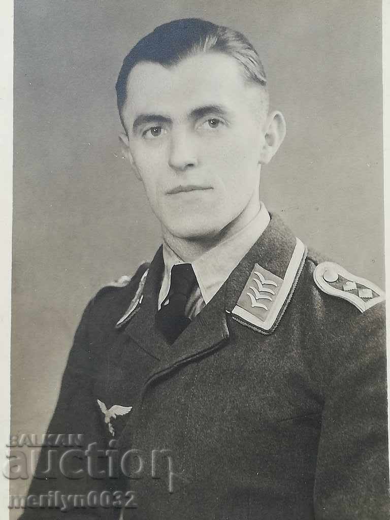Picture of German officer WW2 Luftwaffe Third Reich ORIGINAL - 6