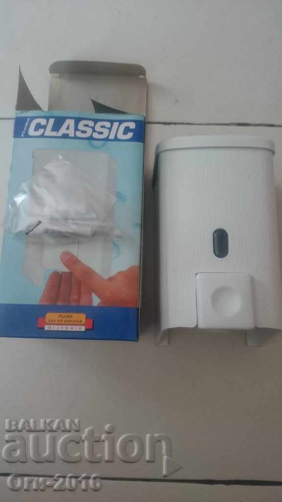 Dispenser for liquid soap with price 4.20 BGN | € 2.15 Dispenser for liquid soap with price 4.20 BGN | € 2.15