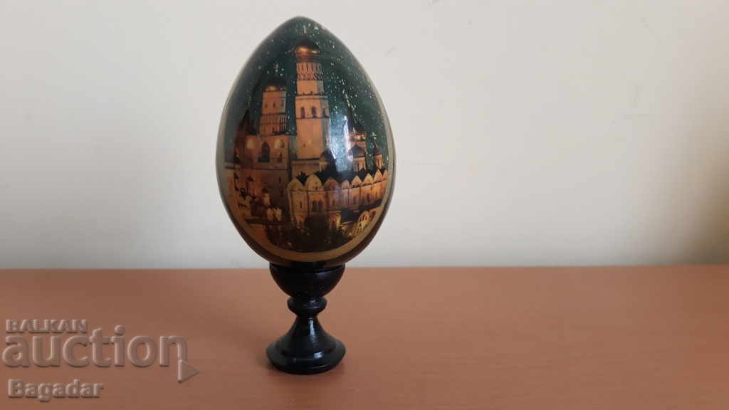Russian hand painted egg - 6 Russian hand painted egg - 6