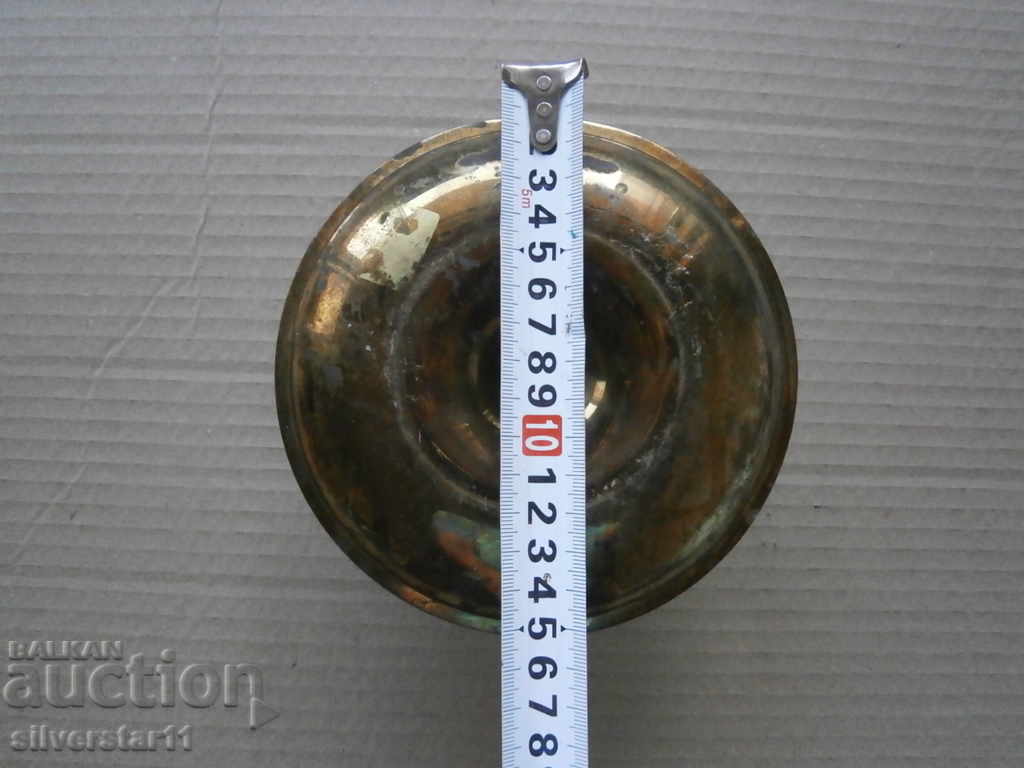 Delivery of Antique bronze candlestick, candle, lamp - 19th century Delivery of Antique bronze candlestick, candle, lamp - 19th century