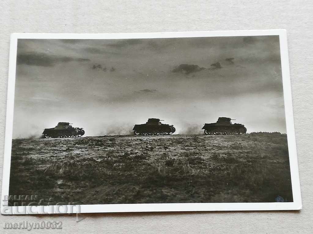 German tanks on march WW2 Vermouth Third Reich ORIGINAL with price 33.00 BGN | € 16.87 German tanks on march WW2 Vermouth Third Reich ORIGINAL with price 33.00 BGN | € 16.87