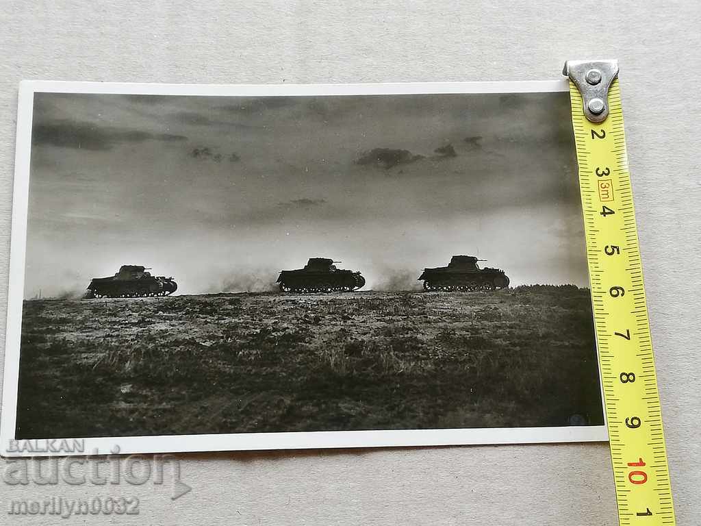 German tanks on march WW2 Vermouth Third Reich ORIGINAL - 5 German tanks on march WW2 Vermouth Third Reich ORIGINAL - 5