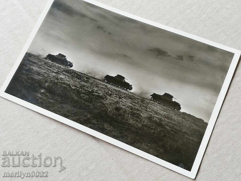 German tanks on march WW2 Vermouth Third Reich ORIGINAL - 7 German tanks on march WW2 Vermouth Third Reich ORIGINAL - 7