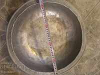OLD ALUMINUM BASIN TUB VESSEL METAL