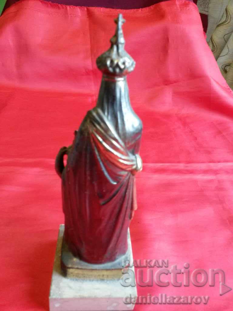 Auction  Unique Old French Statue Statue Virgin and Child