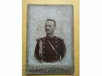 Photo cardboard Princely officer Kessler Vidin Calafat