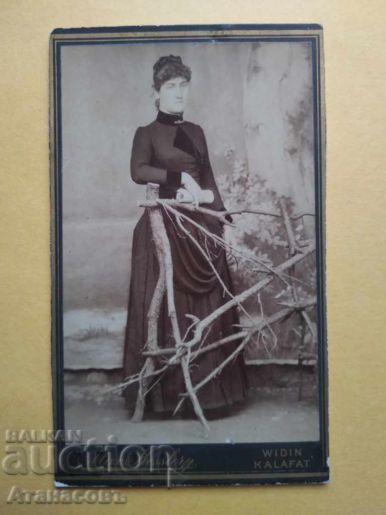 Κάρτα εικόνας 1889 Kesler Vidin Calafat