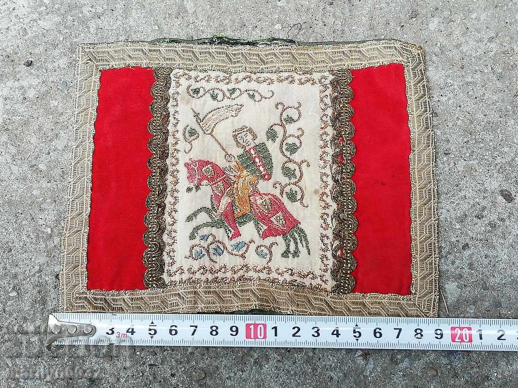 Delivery of Old embroidery sergeant religion defender of the faith saint warrior
