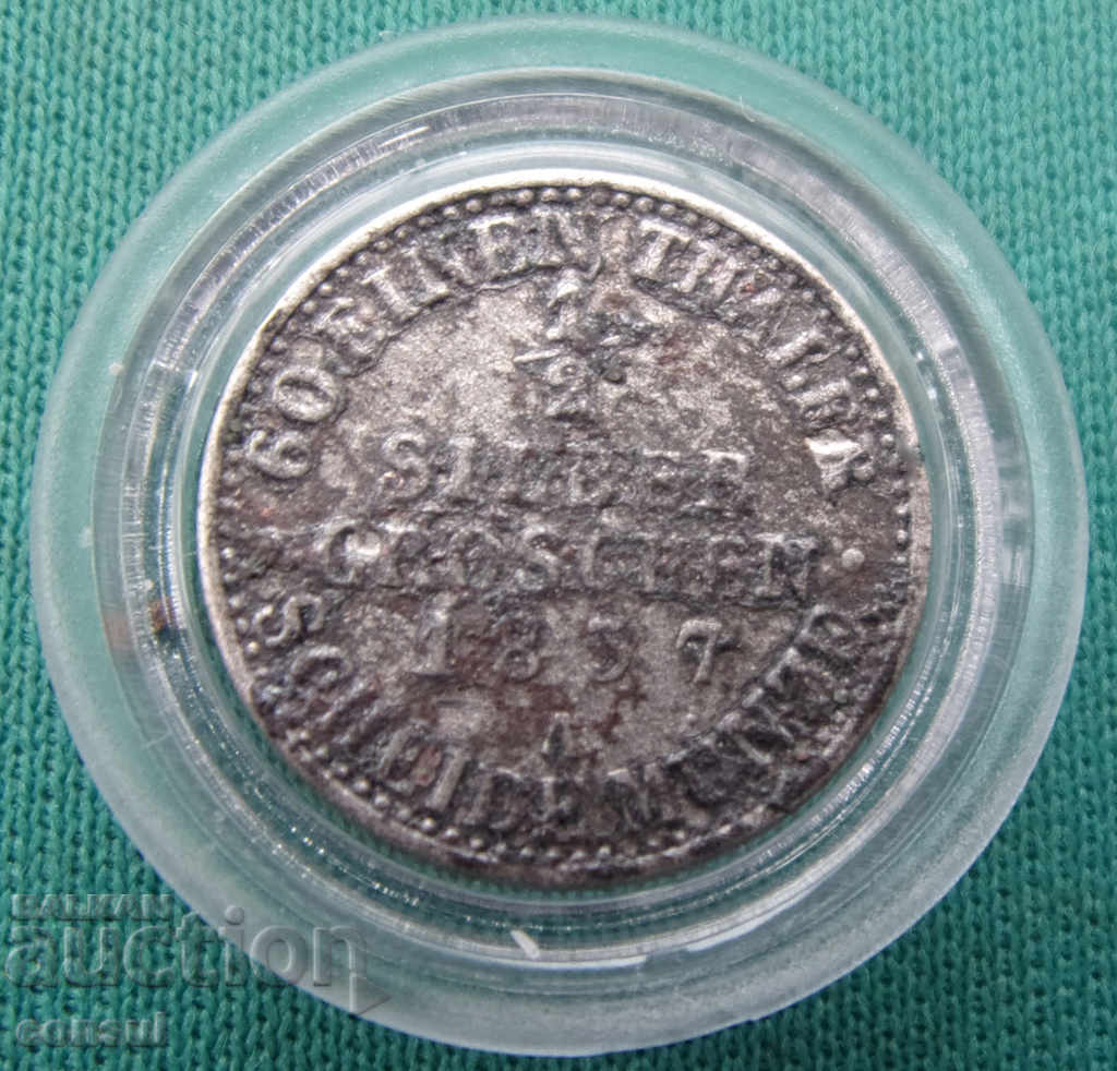 Germania - Prusia ½ Gros 1837 Silver Rare cu preț € 7.67 | 15.00 BGN