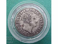 Germania - Prusia ½ Gros 1837 Silver Rare