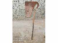 Old axe, hatchet, cleaver, small axe, primitive