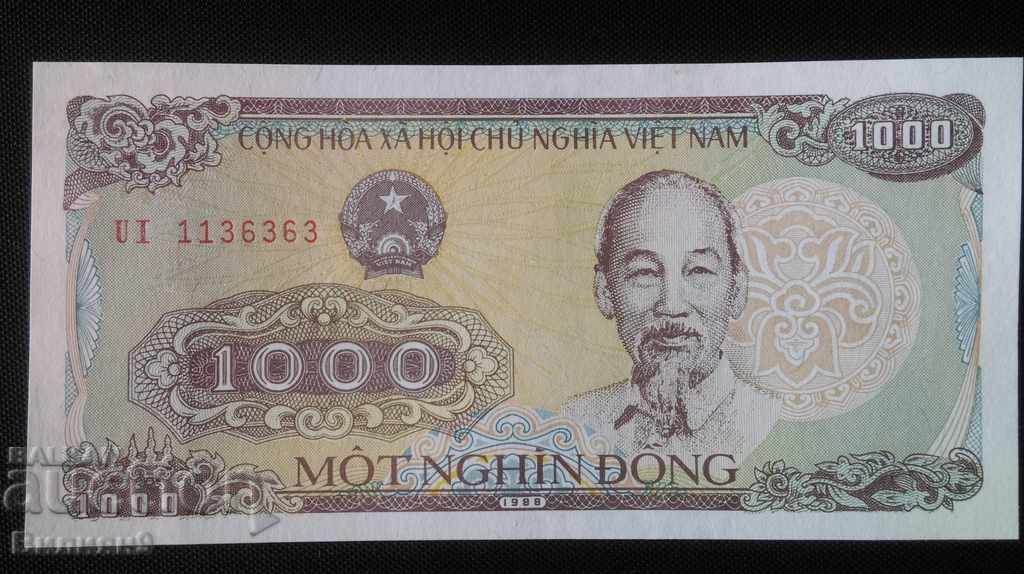 1000 донги 1988 Виетнам UNC