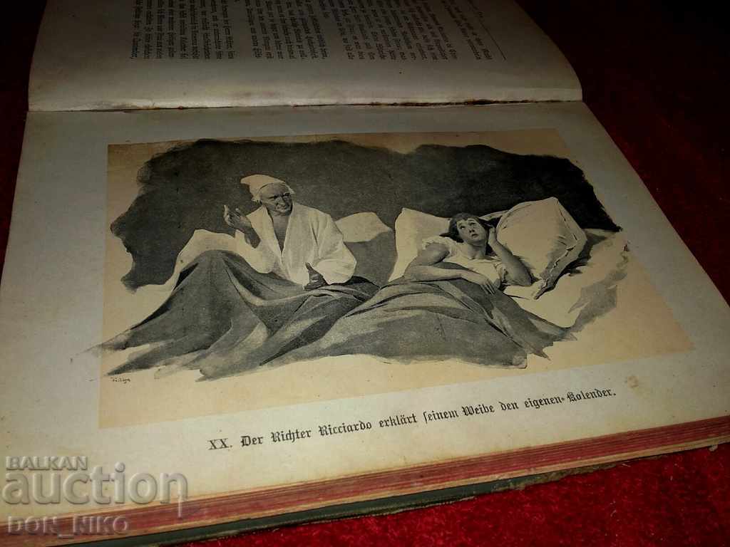 Book-DEKAMERON-TOM 1-DECAMERON-BAND 1-German-1890g - 5 Book-DEKAMERON-TOM 1-DECAMERON-BAND 1-German-1890g - 5
