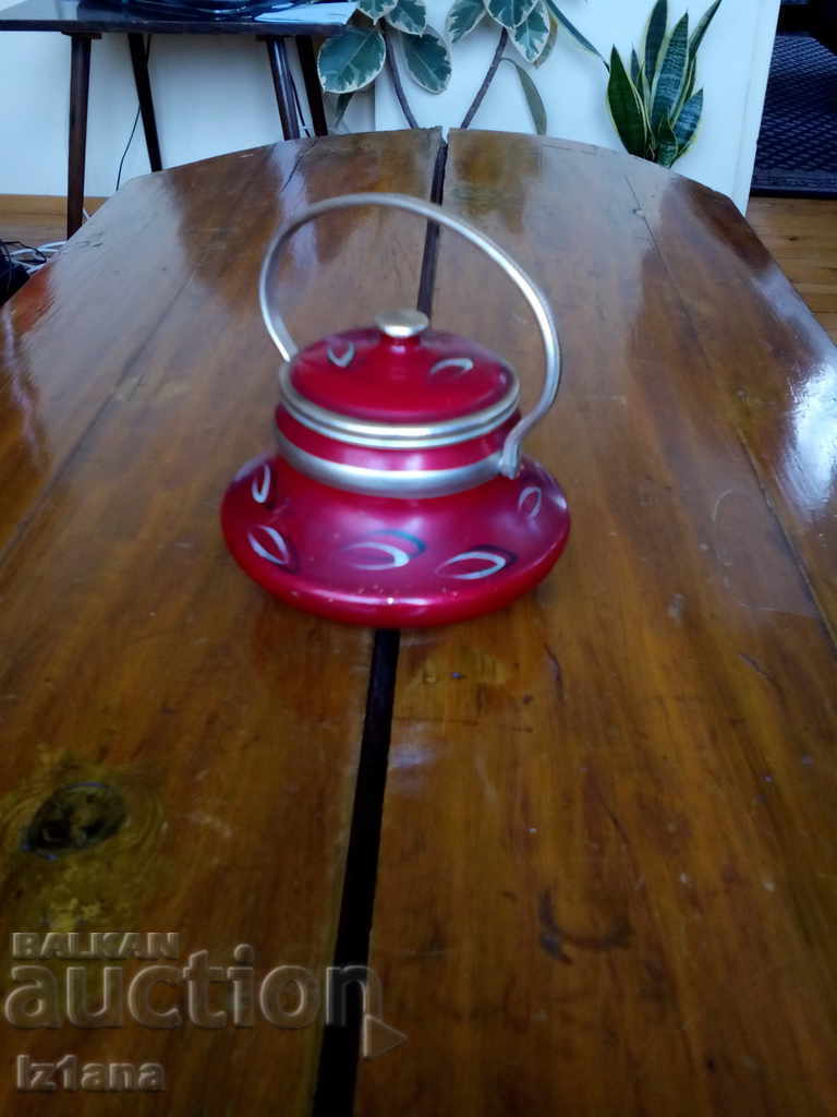 Παλιά αλουμινένια ζαχαριέρα με τιμή 11.00 BGN | € 5.62 Παλιά αλουμινένια ζαχαριέρα με τιμή 11.00 BGN | € 5.62