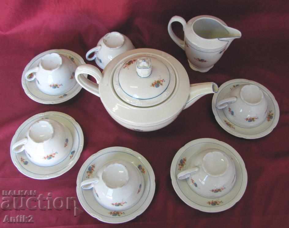 Delivery of Old Porcelain Tea Service Germany Delivery of Old Porcelain Tea Service Germany