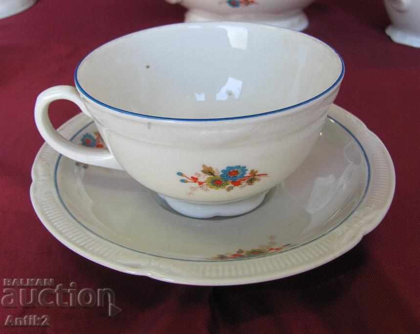 Old Porcelain Tea Service Germany - 7 Old Porcelain Tea Service Germany - 7