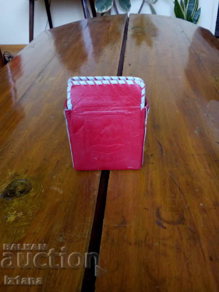 Husă veche din piele pentru carduri Balkanurist Husă veche din piele pentru carduri Balkanurist