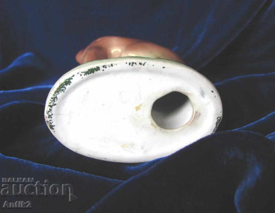 Old Porcelain Figure Dog - 6 Old Porcelain Figure Dog - 6