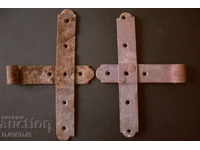Old forged hinges