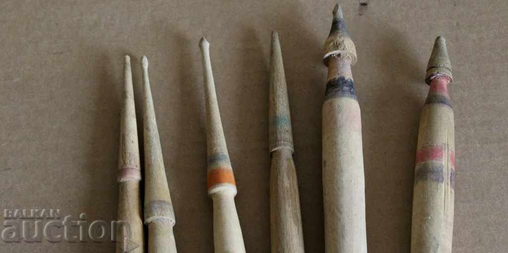 ЛОТ СТАРИ ПИСАНИ ВРЕТЕНА ВРЕТЕНО ПРЕЖДА ХУРКА СТАН ДАРАК с цена € 9.71 | 18.99 лв.