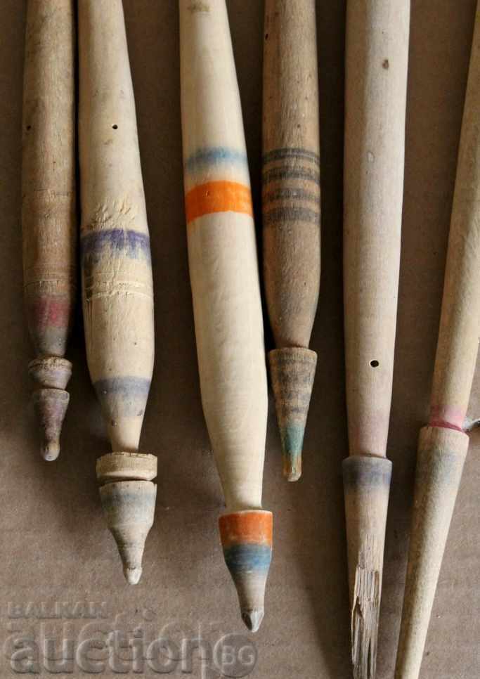 ЛОТ СТАРИ ПИСАНИ ВРЕТЕНА ВРЕТЕНО ПРЕЖДА ХУРКА СТАН ДАРАК - 5