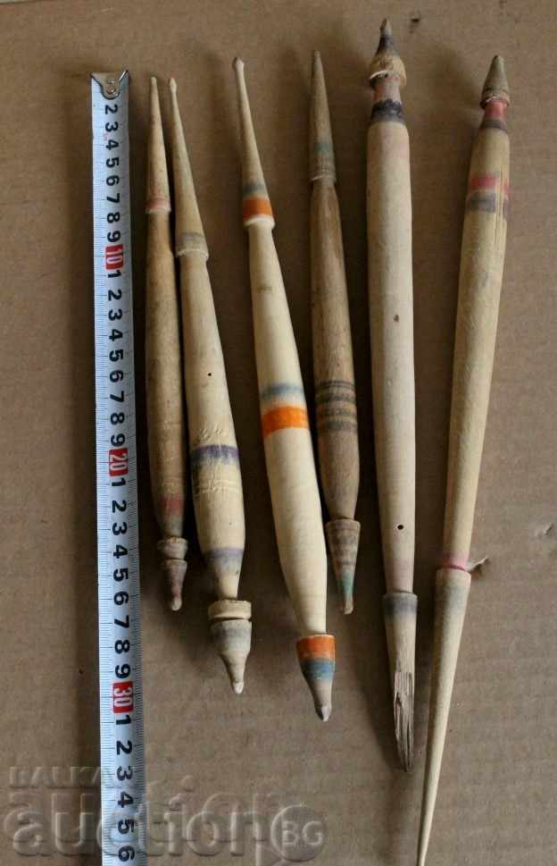 ЛОТ СТАРИ ПИСАНИ ВРЕТЕНА ВРЕТЕНО ПРЕЖДА ХУРКА СТАН ДАРАК