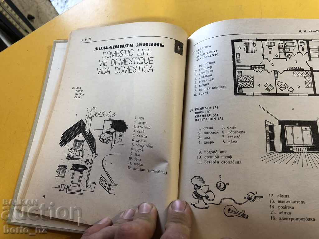 9881. PICTURE OF RUSSIAN LANGUAGE 1969 - 5 9881. PICTURE OF RUSSIAN LANGUAGE 1969 - 5