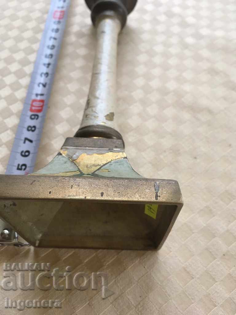 BRASS CANDLE HOLDER-450 GR with price 19.00 BGN | € 9.71 BRASS CANDLE HOLDER-450 GR with price 19.00 BGN | € 9.71