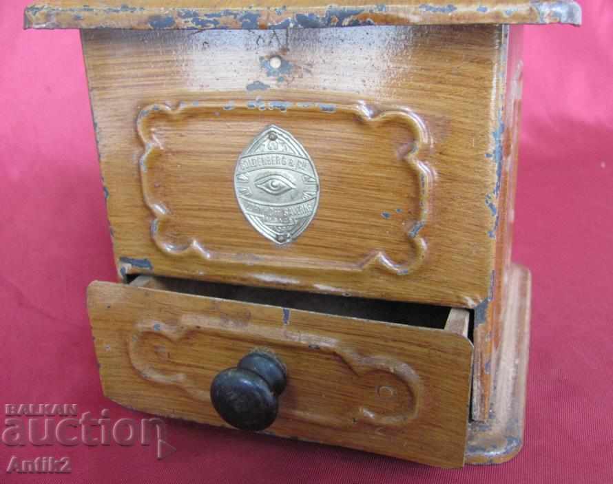 Auction 19th Century COLDENBERG Coffee Grinder Germany Auction 19th Century COLDENBERG Coffee Grinder Germany