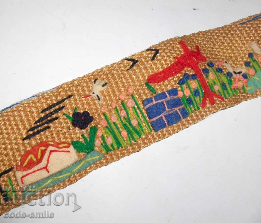 Μοναδική ζώνη των παλιών παιδιών που στοιβάζονται χάντρες από μαλλί - 5 Μοναδική ζώνη των παλιών παιδιών που στοιβάζονται χάντρες από μαλλί - 5