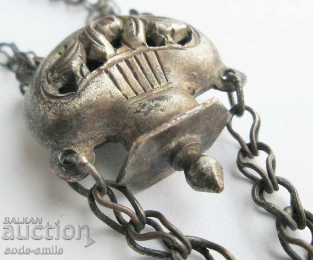 Rare old Renaissance male decorative jewelery set - 5