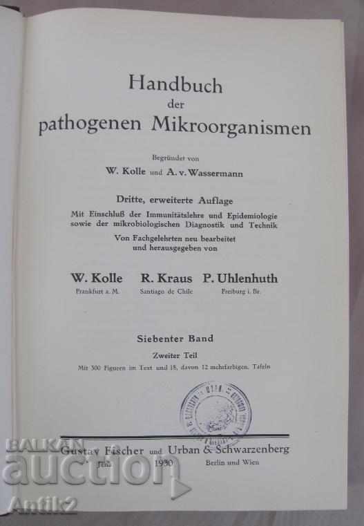 Δημοπρασία 1930 Ιατρικό βιβλίο τόμος 7-2 Βερολίνο Δημοπρασία 1930 Ιατρικό βιβλίο τόμος 7-2 Βερολίνο