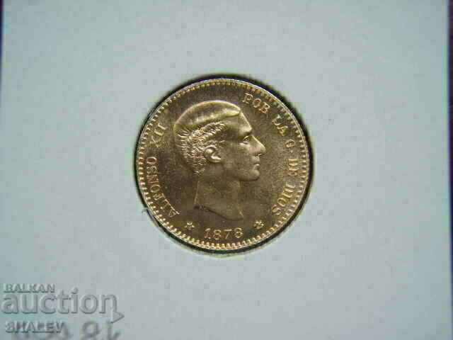 10 Pesetas 1878 Spain (19*62) Spain - AU/Unc (gold) - 5 10 Pesetas 1878 Spain (19*62) Spain - AU/Unc (gold) - 5