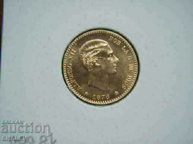 10 Pesetas 1878 Spain (19*62) Spain - AU/Unc (gold) - 6 10 Pesetas 1878 Spain (19*62) Spain - AU/Unc (gold) - 6
