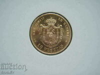 10 Pesetas 1878 Spain (19*62) Spain - AU/Unc (gold)