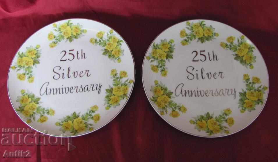 The 60's 2 Years Plates Japan Silver Anniversary with price 120.00 BGN | € 61.36 The 60's 2 Years Plates Japan Silver Anniversary with price 120.00 BGN | € 61.36