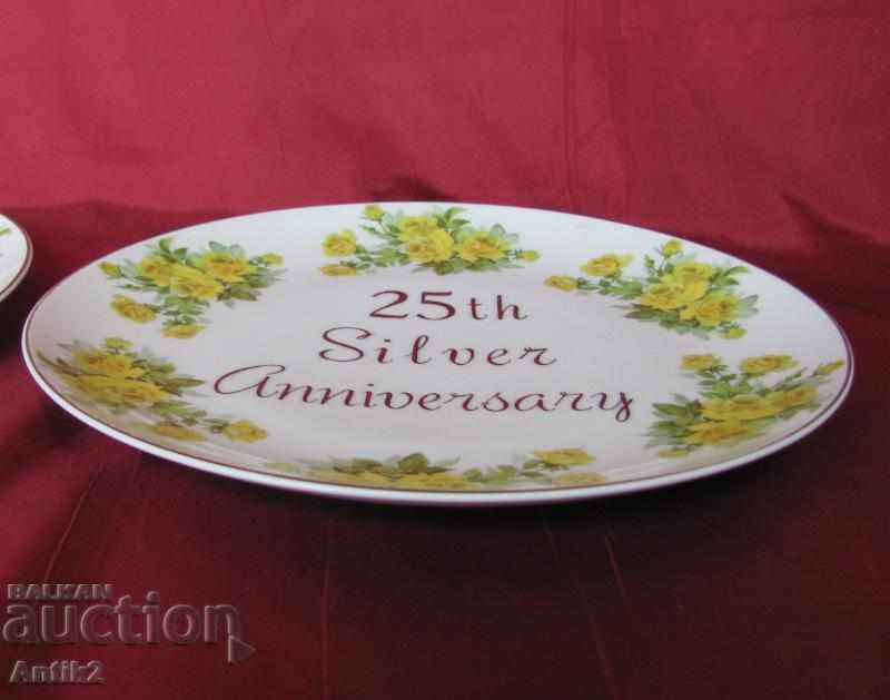 Delivery of The 60's 2 Years Plates Japan Silver Anniversary Delivery of The 60's 2 Years Plates Japan Silver Anniversary
