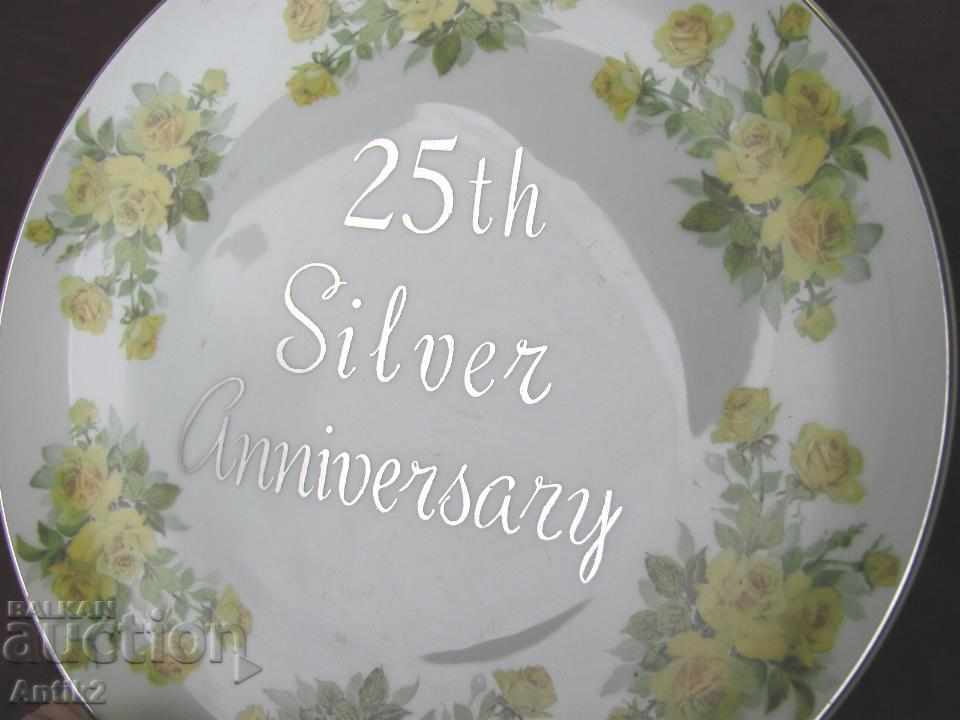 The 60's 2 Years Plates Japan Silver Anniversary - 5 The 60's 2 Years Plates Japan Silver Anniversary - 5