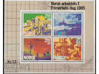 1985. Norway. Trade - Norwegian Offshore Industry. Block.