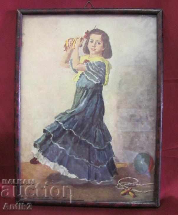 30s Old Original Lithograph - Color - 5 30s Old Original Lithograph - Color - 5