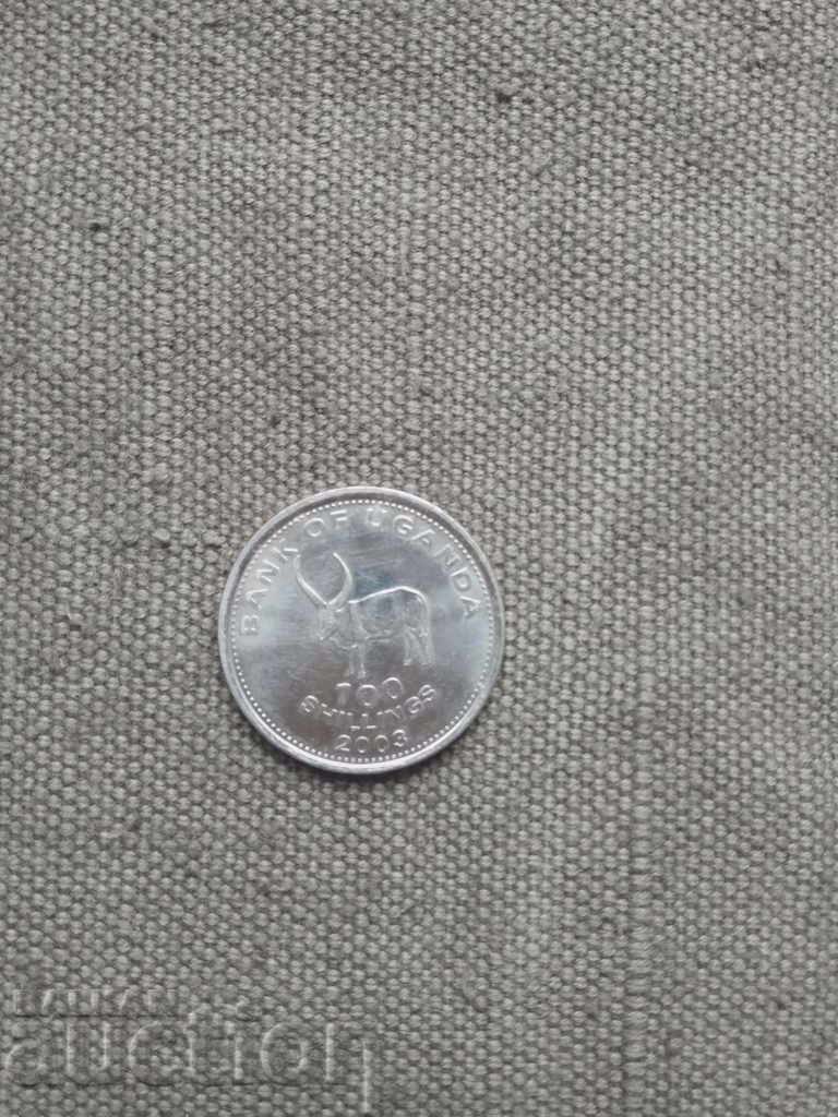 100 шилинга Уганда 2003