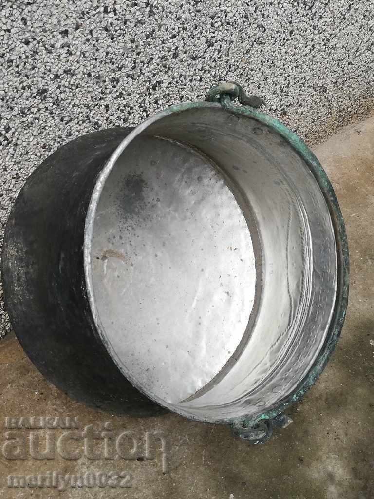 Стара харания, меден съд, голям котел, бакър, ператник