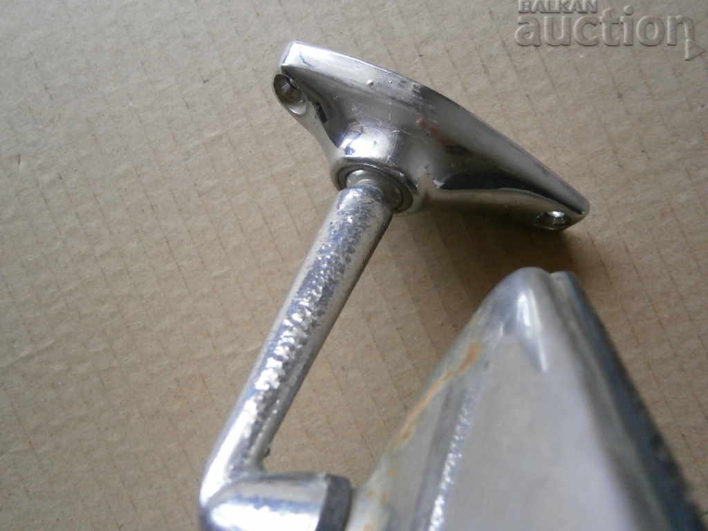 retro chrome car mirror - 5