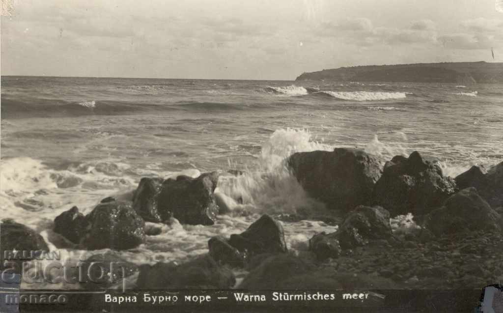 Old card - Varna, the Sea of the Sea