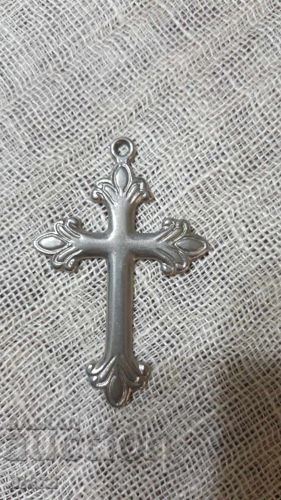 Metal cross with price 10.00 BGN | € 5.11 Metal cross with price 10.00 BGN | € 5.11
